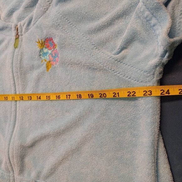 Bath Robe by Croft  & Barrow Mint Green color - Picture 4 of 7